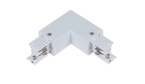 4w 3 l piece connector white CLA LED 4 Wire 3 Circuit Track Connectors Black and White 4