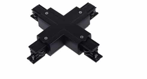 4w 3c cross connector black