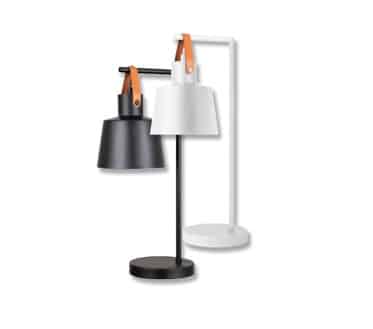 DOMUS Strap Series Table and Floor Lamp