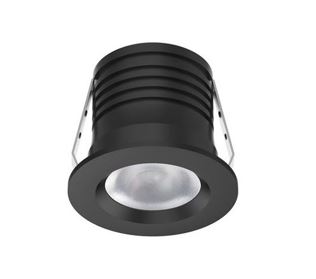 Domus PICO-3 Mini Rec Round LED Downlight Kit TRIO Black
